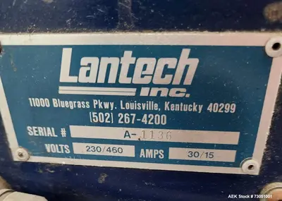Used LANTECH SVAMD Wrapping Machines Illinois US | Aaron Equipment #86839