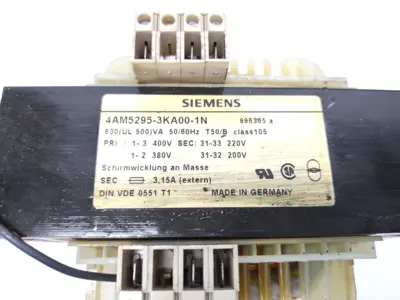 Used Siemens 4AM5295-3KA00-1N Transformers Michigan US | Maverick Industrial Sales #1462745