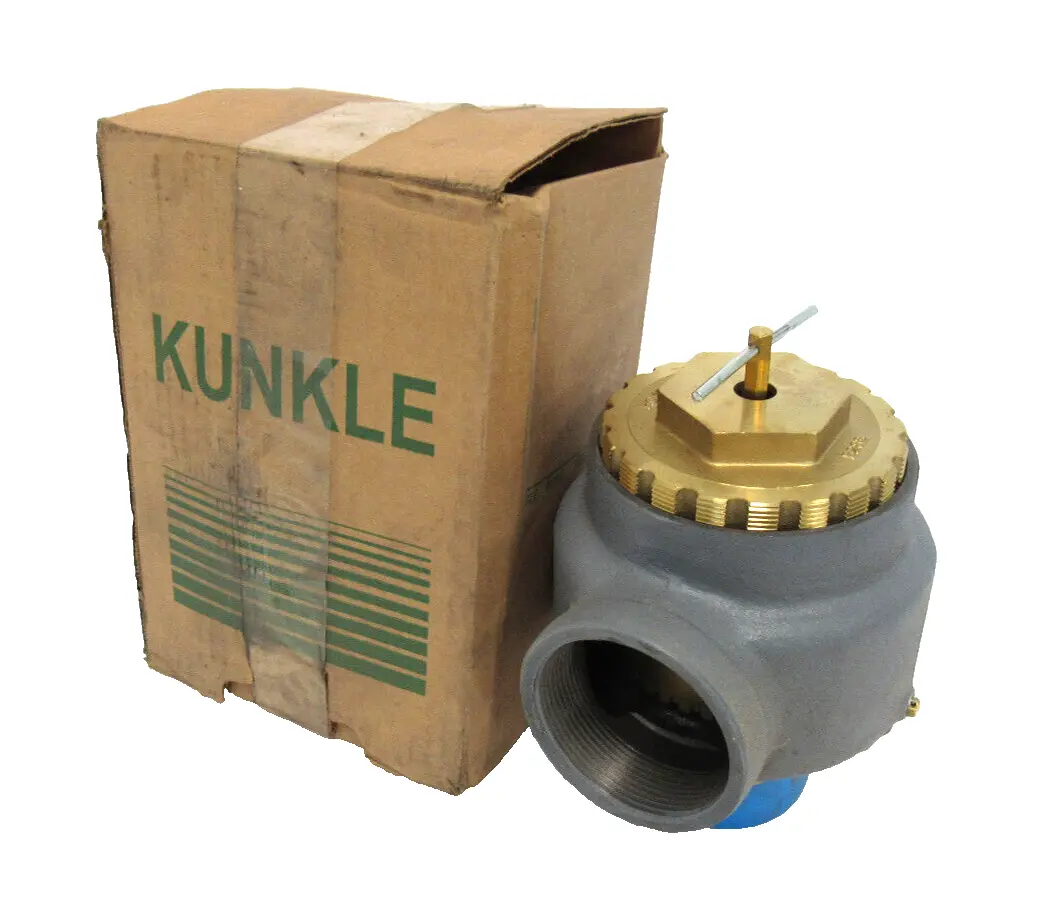 NEW KUNKLE 0337-K01AKE PRESSURE RELIEF VALVE 3 INCH 16.9PSI 0337K01AKE
