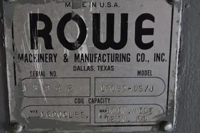 USED ROWE 16030-DS/J