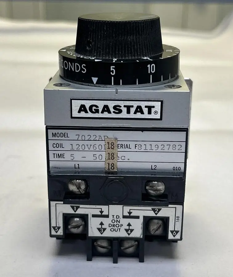 Used AGASTAT 7022AD Miscellaneous Equipment (Electrical & Power) | Surplus Asset Holdings #1200280