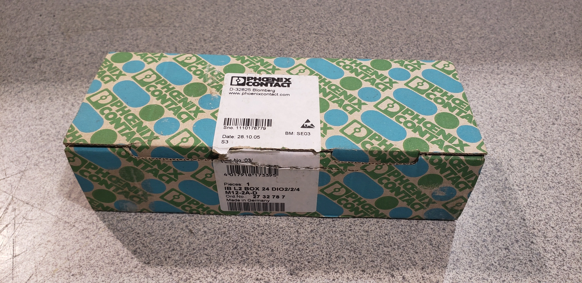 NEW PHOENIX CONTACT IB-L2-BOX-24-DIO2/2/4 M12-2A-D