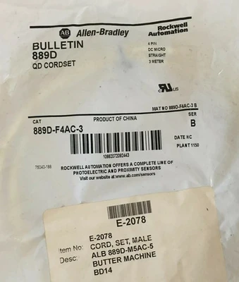 NEW ALLEN BRADLEY 889D-F4AC-3