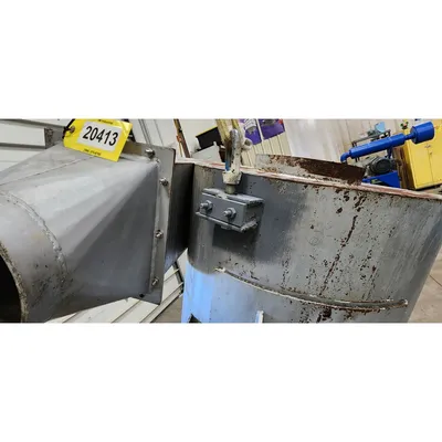 Used 28" Diameter Mild Steel Cyclone Separator