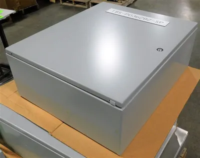 Hoffman CSD24208 Industrial Control Panel Enclosure 24"x20x"8" Rev.A Used