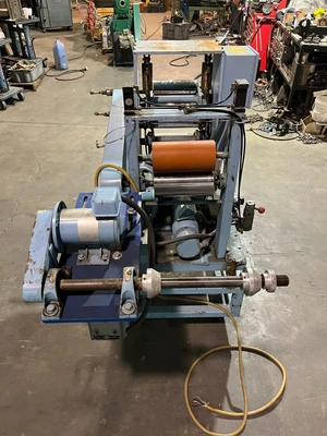 Sterling 3 HP 1" Extruder with 8" EDI U75 Sheet die Killon 3 Roll Sheet Stack