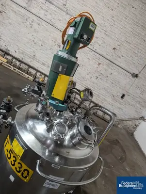 USED Precision 150 Liter Precision Stainless Reactor, 316L S/S, 45/100#