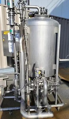 CIP, 1-Tank, 125 Gallon, S/st, Stork, Pump, #S742968