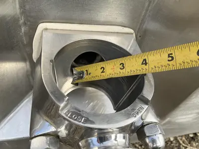 2000L Jacketed Cheese Vat