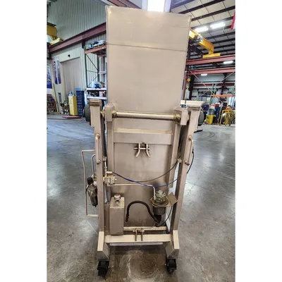 Used 25" wide Stainless Steel Box / Container Dumper [PART]