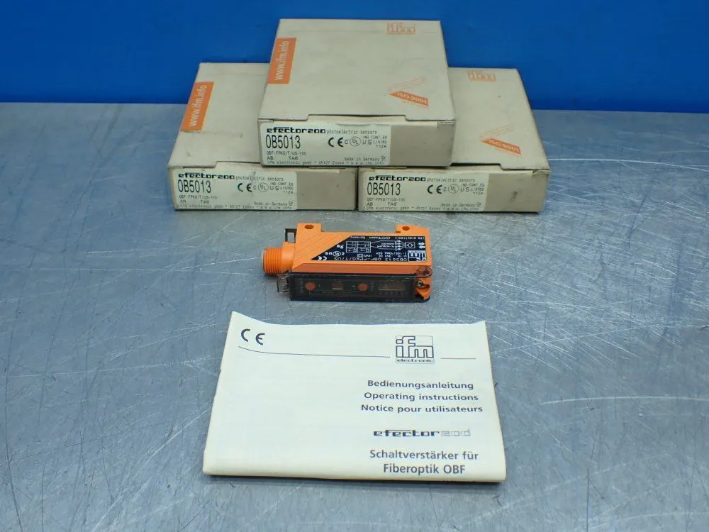 New | in-Stock IFM 0B5013 Photoelectric Sensors Ohio US | HGR 24 #864304