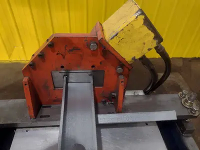 12 STAND X 10" KNUDSON MODEL #KS-2468 STUD & TRACK FRAMING ROLLFORMER, WITH AMS CONTROLS: STOCK #18942
