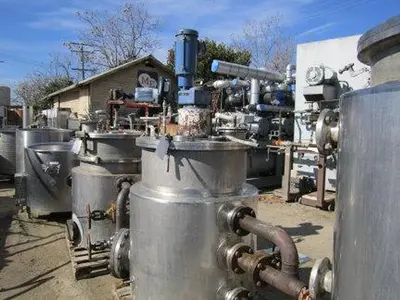 Reactor, 150 Gallon, 304 S/st, Jkt, Agit, CE Howard, S737602 #S737602