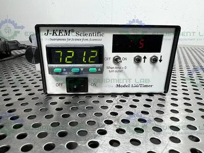 USED J-KEM SCIENTIFIC MODEL 150 TEMPERATURE CONTROLLER TIMER