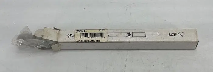 Unbranded Mortising Chisel and Bit Set 1/4" (6085)