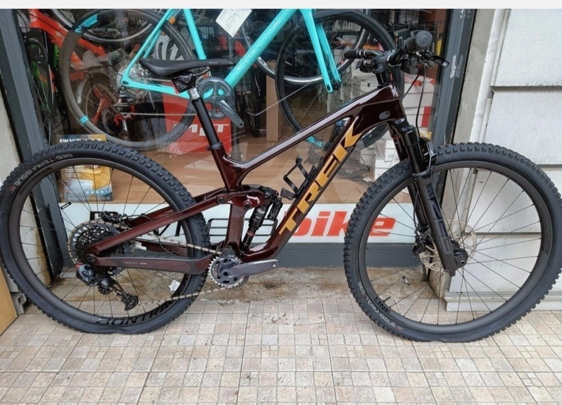 New | in-Stock Mountain E bike Trek SLASH 9.8 GX AXS PROJECTONE 1170618 mtb bike Bicycles Kentucky US | Drickhenltd #1303940