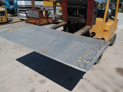 Aluminum DOCK PLATE Material Handling Equipment | Rock Solid Tools (2)