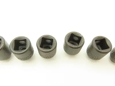 Williams 7206M 3/8" Drive 6MM 6 Point Impact Socket Shallow 1" OAL Lot of 10