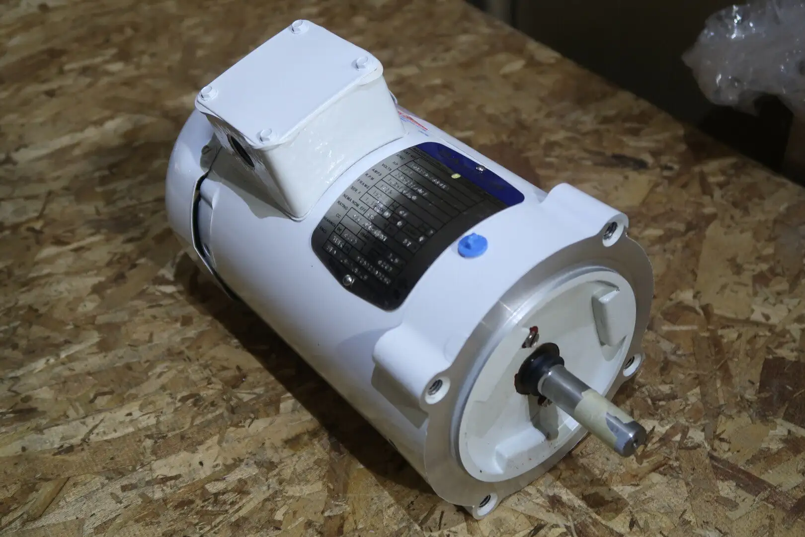 1/3 hp, 230/460 Volts, 1725 Rpm, 54C Washdown Motor