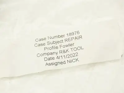 Used FOWLER BOWERS _UNKNOWN_ Tooling & Accessories (Other) Indiana US | Arrow Industrial #1249944