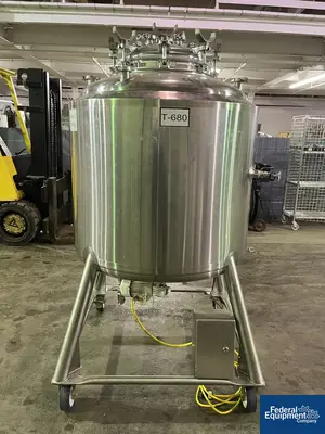 USED DCI 400 Liter DCI Reactor, 316L S/S, 40/45#