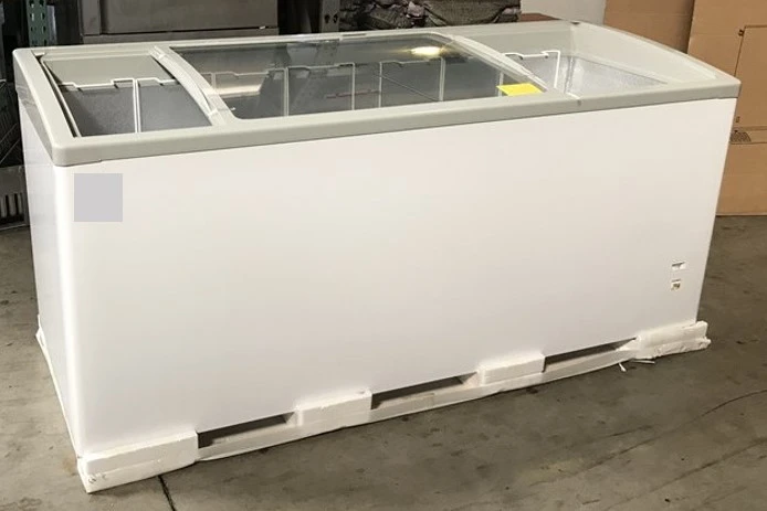 171-0001 72” Self Contained Chest Freezer Display Case