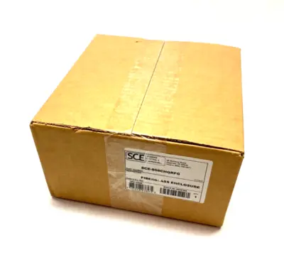 NEW SCE FIBERGLASS ENCLOSURE WALL-MOUNT