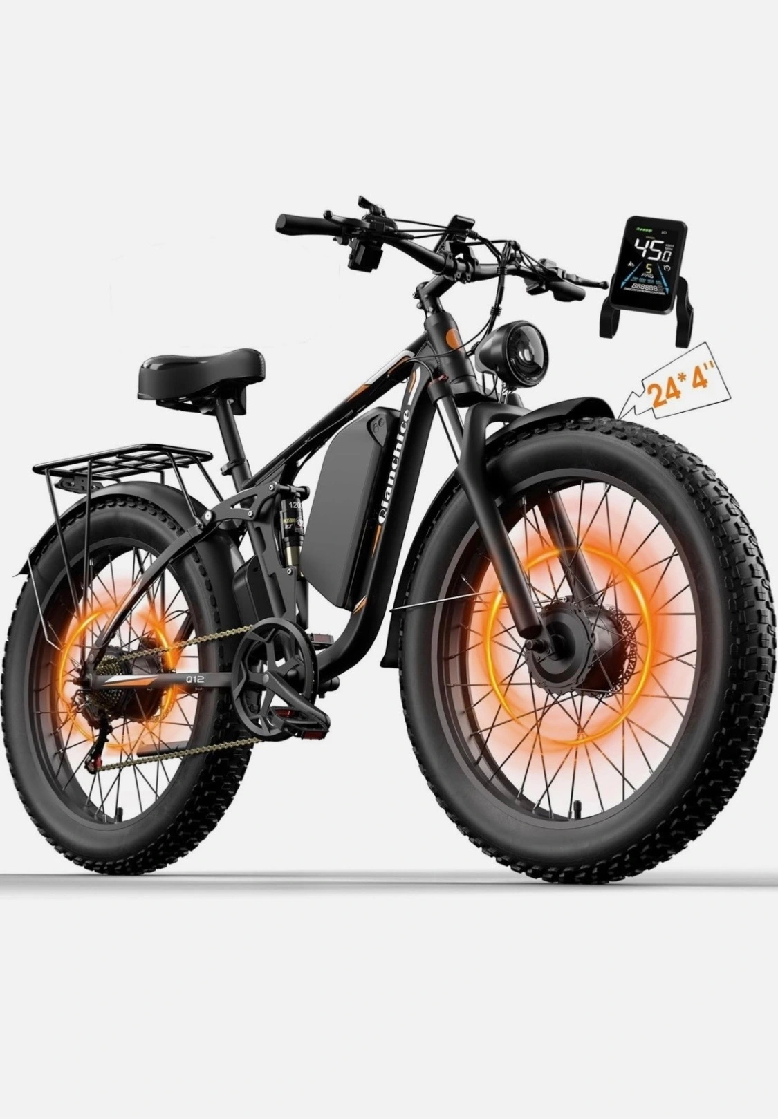New | in-Stock Ebike 9000W 52V36AH Dual Motor Electric Bike Bicycles Kentucky US | Drickhenltd #1303964
