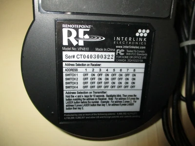 USED Interlink Electronics VP4800