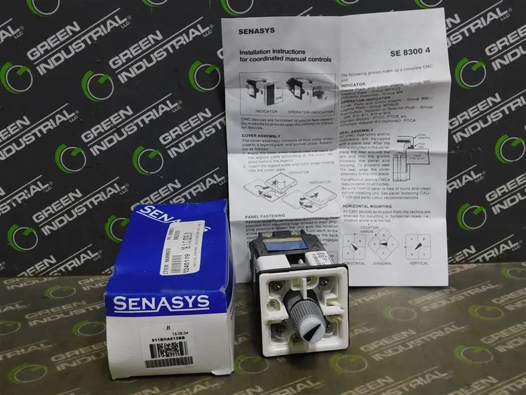 Used SENASYS 911BHA513BB Relays & Switches | Green Industrial #669675