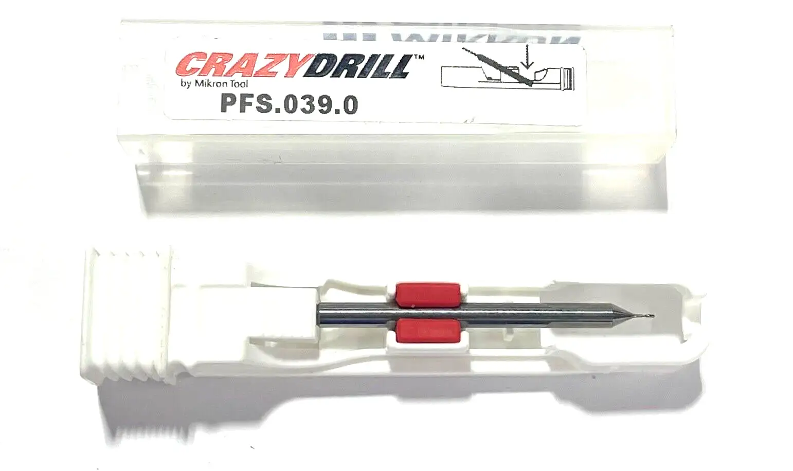 Mikron 0.39mm Solid Carbide Pilot Drill 3xd Drilling FlexPilot Steel USA Made