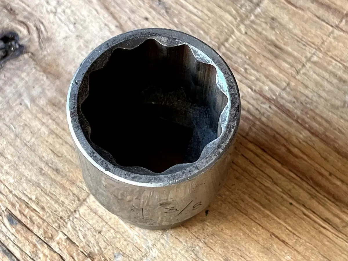 Craftsman 47779 3/4" Drive 1 3/8" Socket USA V Series Shallow 12 Point Chrome