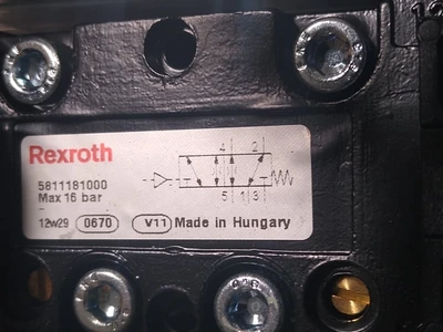 USED Bosch/Rexroth 1825503287+  0820019980 +  581100000-
