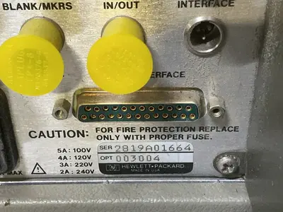 Used HEWLETT PACKARD 8341B Analyzer Testers Ohio US | HGR 24 #1460611