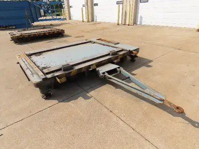 Industrial Press Die Changing Cart 72"x 98" Heavy Duty Steel Die Cart 8" Jacks