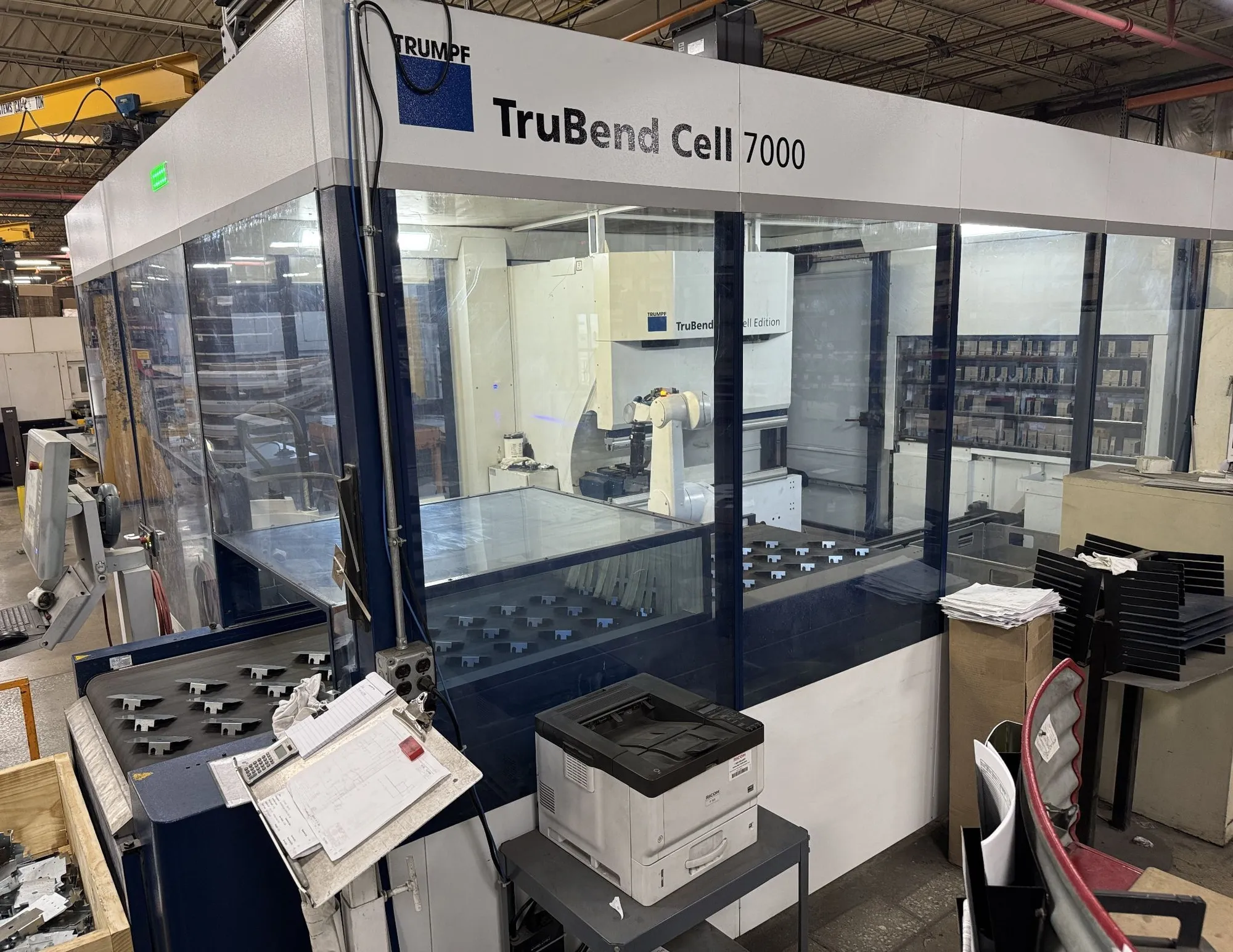 USED 2017 TRUMPF TRUBEND 7000 ROBOTIC BEND CELL