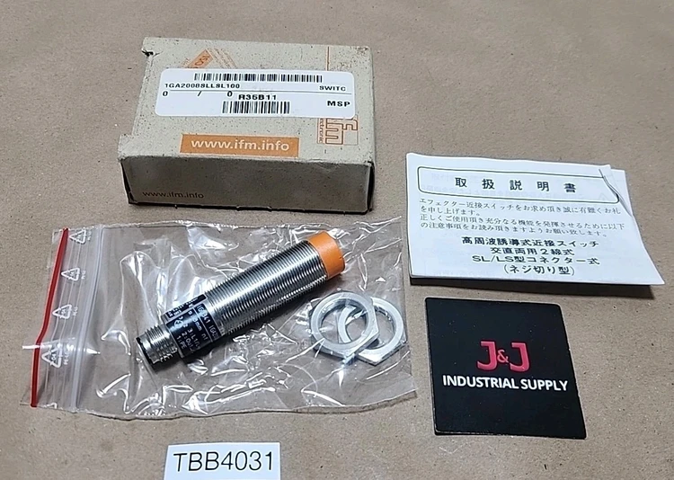 New | in-Stock Efector IG0341 Proximity Sensors Indiana US | J&J Industrial Supply #1072618