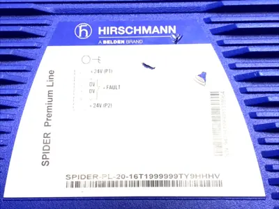 USED HIRSCHMANN 16-PORT 10/100 ETHERNET SWITCH IP40