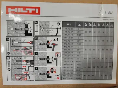 NEW HILTI HSL4