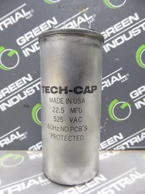 Tech-Cap Electrical Capacitor For GE 1000W Metal Halide Lighting Fixture Used