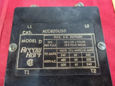 Used ARROW HART _UNKNOWN_ Contact Blocks Texas US | OCO Industrial #1722006