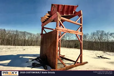 Used 2020 CUSTOM BUILT STATIC GRIZZLY Rectangular Screeners Pennsylvania US | Proxy Equipment #1385431