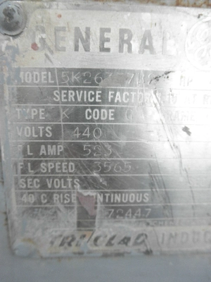 USED GENERAL ELECTRIC 5K26777B2