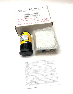 NEW NTRON GAS MEASUREMENT SILO2 OXYGEN ANALYSER & SENSOR SILO2 MODEL 109