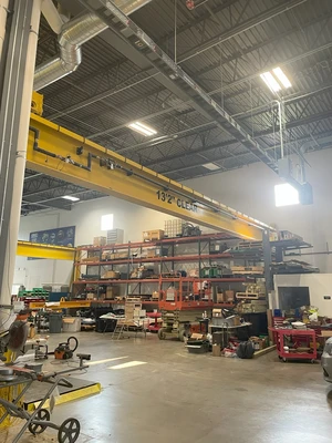 Used CRANE SPACEMASTER SX 20 TON CAPACITY (TOTAL) BRIDGE CRANE WITH RAILS AND SUPPORTS. Bridge & Overhead Cranes Wisconsin US | Miedema Asset Management Group #1390056
