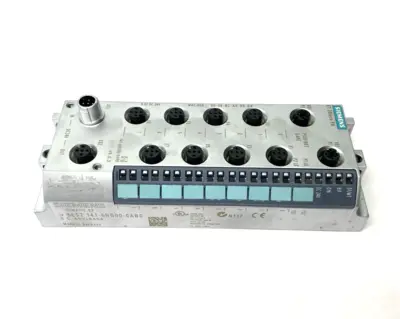 USED SIEMENS SIMATIC DP ET200ECO PN I/O MODULE 8DI, DC24V, 8XM12
