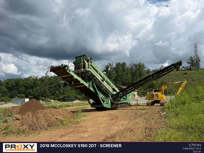 Used 2018 MCCLOSKEY S190 2DT Rectangular Screeners Tennessee US | Proxy Equipment #1426126