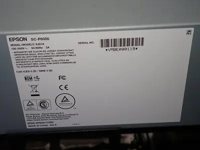 Used EPSON SURECOLOR P6000 / K281A Large Format Printers Ohio US | HGR 24 #917656
