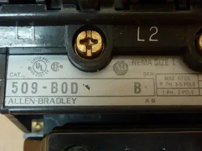 USED ALLEN BRADLEY 509-BOD SER B W31