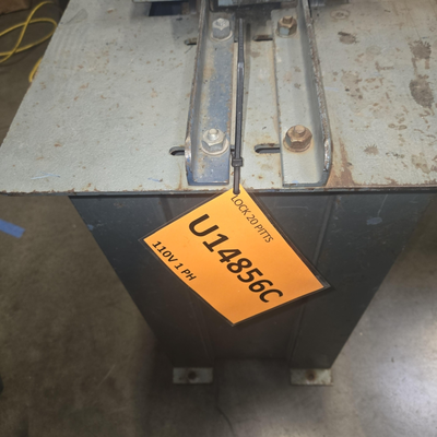 U14856C Used Lockformer 20 gauge pitts w/ pipelock